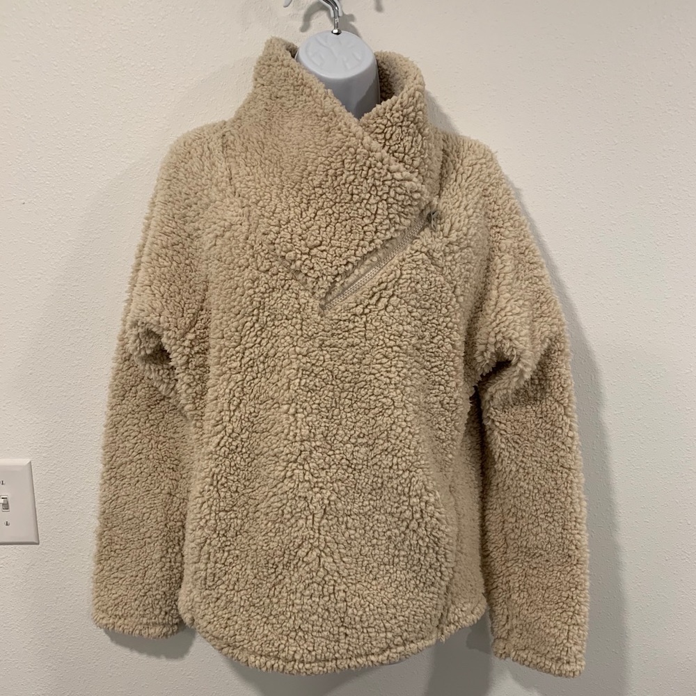 Zella Teddy Fuzzy Sweatshirt